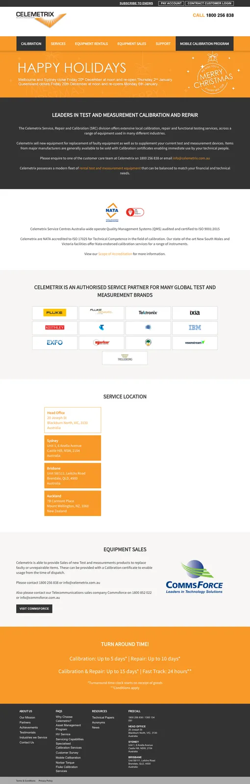 Celemetrix website