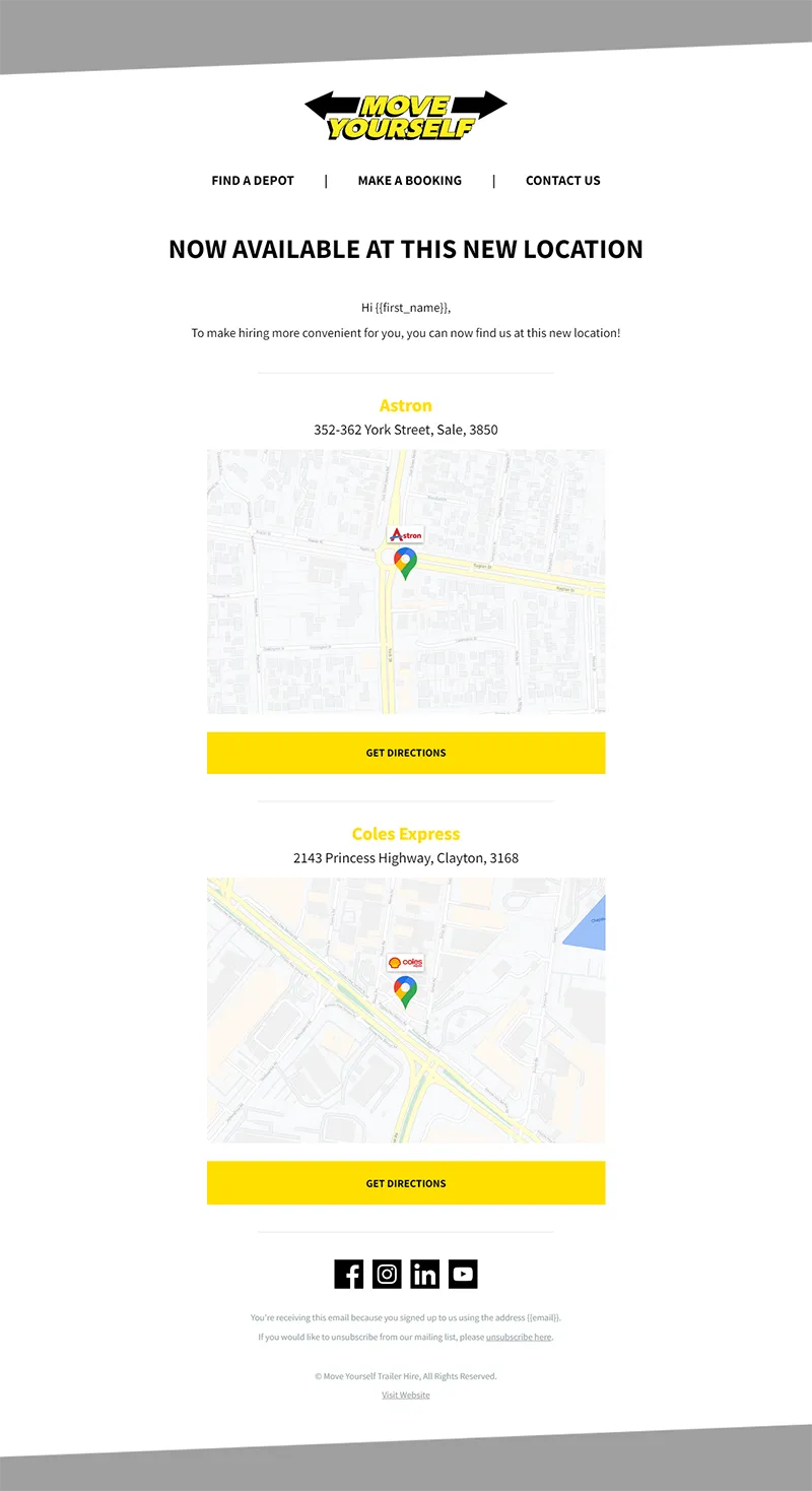 New Locations