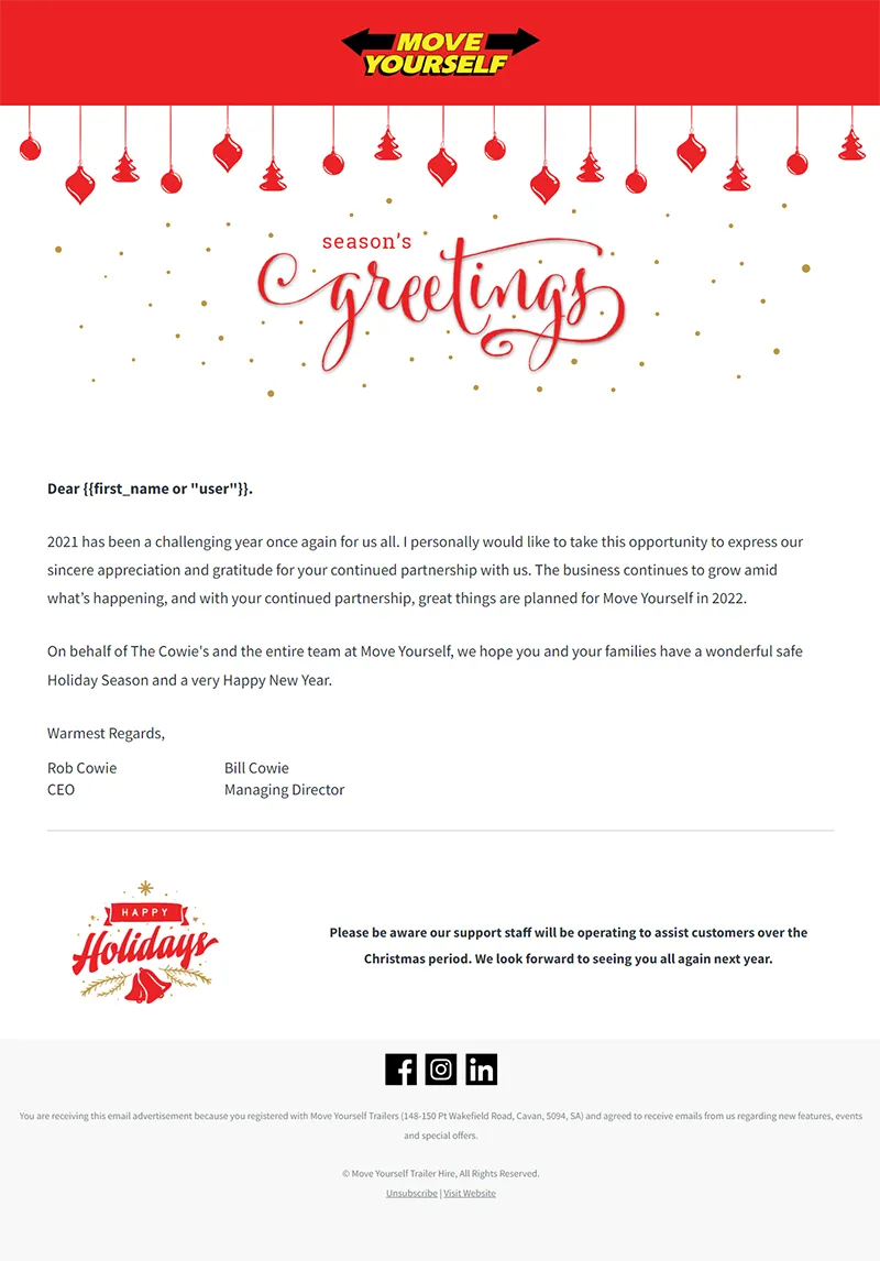 Season’s Greetings